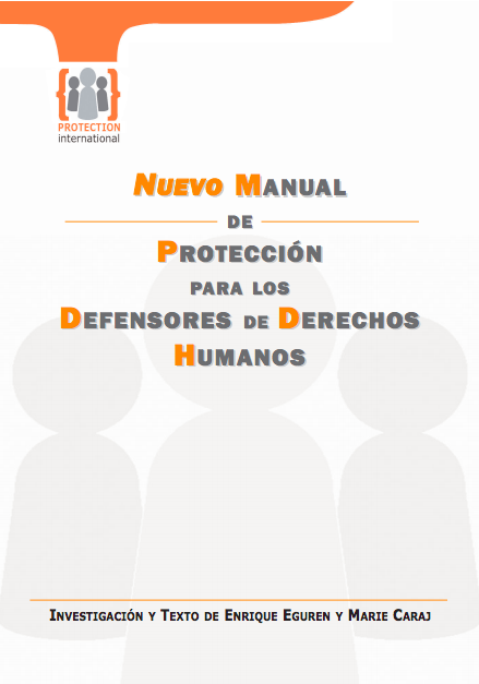 Nuevo Manual de Protección para los Defensores de Derechos Humanos