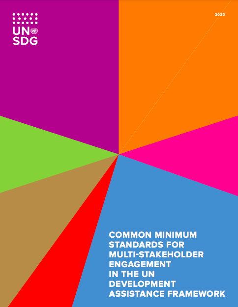 Common minimum standards for multi-stakeholder engagement in the UN development assistance framework